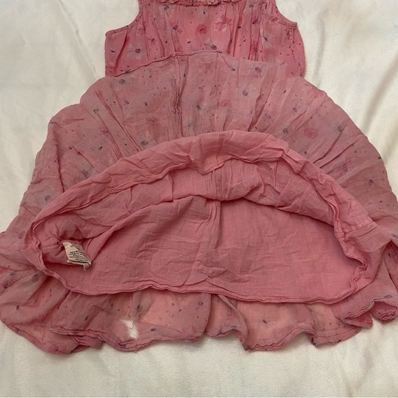 Loveshackfancy Norelli Printed Ruffled Dress pink floral 3532 - Picture 10 of 12